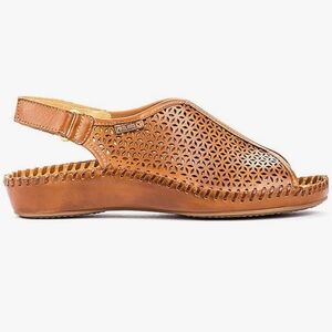 Pikolinos Puerto Vallarta 655-0720 Sandal Brown Open Toe Slingback
